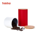 Eco friendly food grade paper cylinder packaging box/tube/container for tea packaging